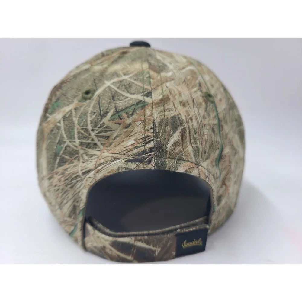 University of Idaho Vandals Camo Adjustable Hat Cap Men Women NCAA Black Brown‎